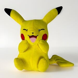 Pokemon Laughing Pikachu Plush Stuffed Animal 10" Wicked Cool Toys 2020